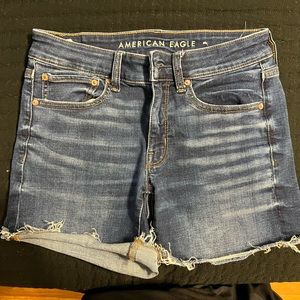 American eagle midi shorts